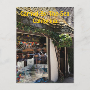 Cartão Postal Cartão-postal da Loja Costeira Candy