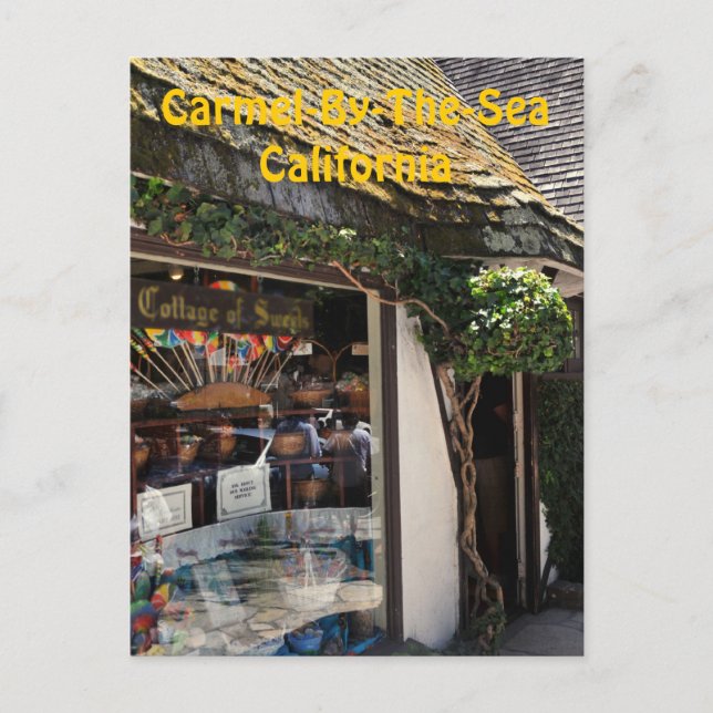 Cartão Postal Cartão-postal da Loja Costeira Candy (Frente)