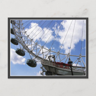Cartão Postal Cartão-postal da London Eye Crop