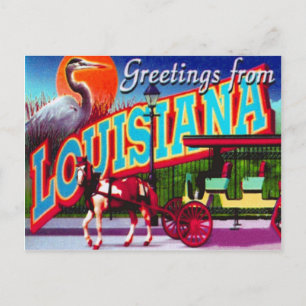 Cartão Postal Cartão-postal da Louisiana