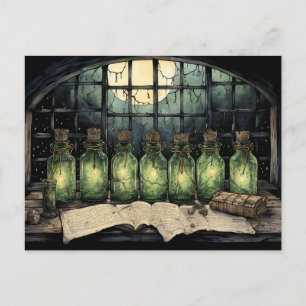 Cartão Postal Cartão-postal da Mesa de Bruxa Estática