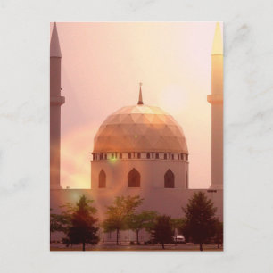 Cartão Postal Cartão-postal da Mesquita Islâmica
