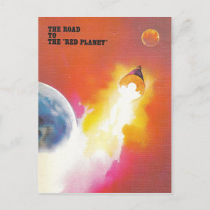 Cartão Postal Cartão-postal da Missão Mars