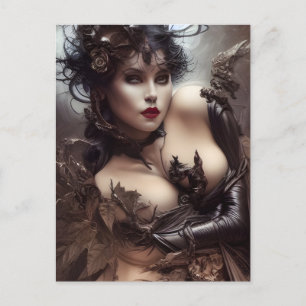 Cartão Postal Cartão-postal da Mulher Sultry
