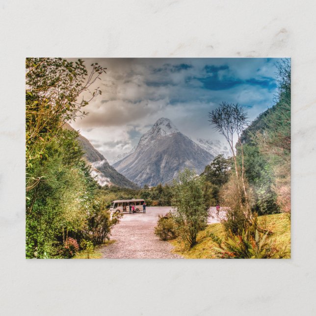 Cartão Postal Cartão-postal da Nova Zelândia (Frente)