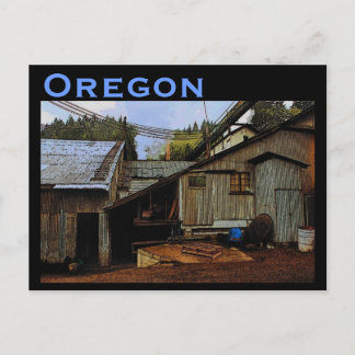 Cartão Postal Cartão-postal da Oregon Sawmill
