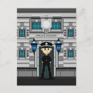 Cartão Postal Cartão-postal da Polícia