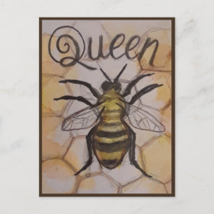 Cartão Postal Cartão-postal da Rainha Bee