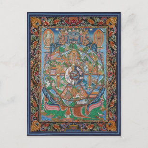 Cartão Postal Cartão-postal da Roda da Vida