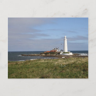 Cartão Postal Cartão-postal da rua Mary em Whitley Bay