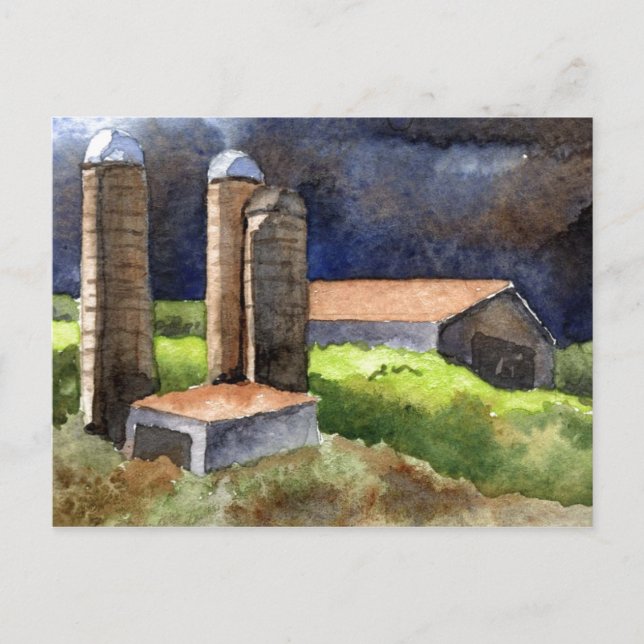 Cartão Postal Cartão-postal da série country "Storm's Next #6" (Frente)