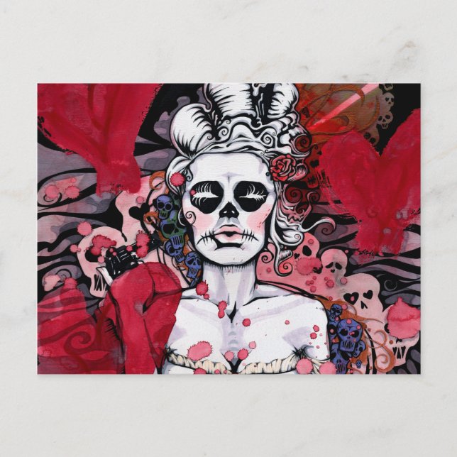 Cartão Postal Cartão-postal da série "Rapariga" (Frente)