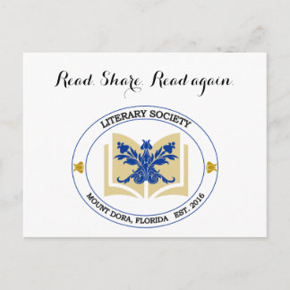 Cartão Postal Cartão-postal da Sociedade Literária
