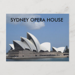Cartão Postal Cartão-postal da Sydney Opera House