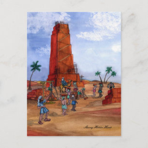 Cartão Postal Cartão-postal da Torre Babel