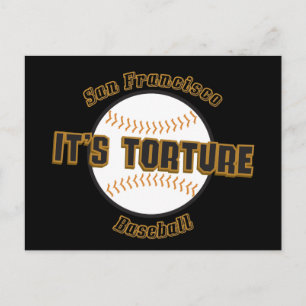 Cartão Postal Cartão-postal da Tortura São Francisco Baseball