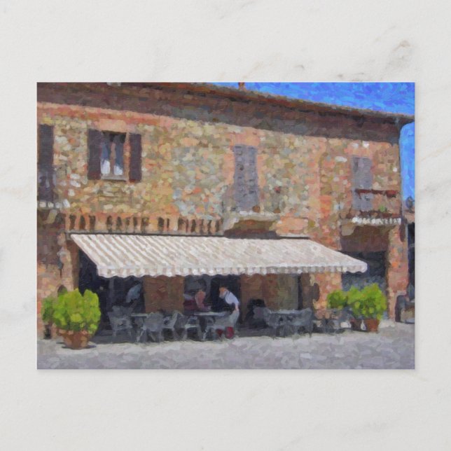 Cartão Postal Cartão-postal da Toscana Torrita di Siena (Frente)