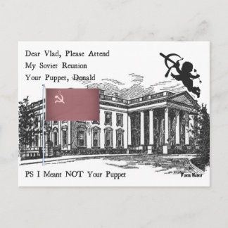 Cartão Postal Cartão-postal da União Soviética Haiku