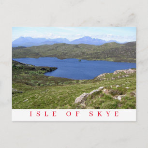 Cartão Postal Cartão-postal da visualização Isle of Skye