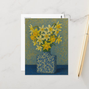 Cartão Postal Cartão-postal Daffodil
