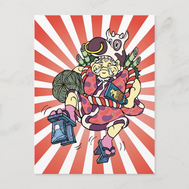 Cartão Postal Cartão-postal Daikoku (Frente)