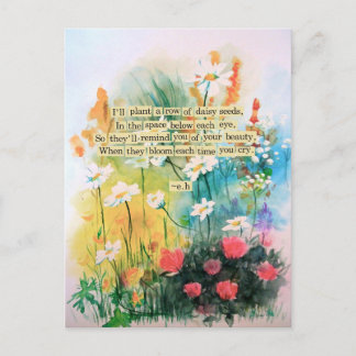 Cartão Postal Cartão-postal Daisies