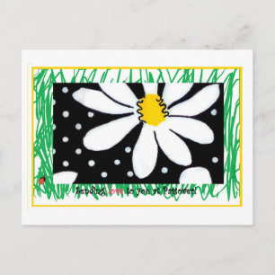 Cartão Postal Cartão-postal Daisy de Passover
