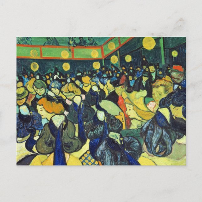 Cartão Postal Cartão-postal: Dança Hall em Arles (Frente)