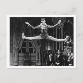 Cartão Postal Cartão-postal Dançando Harlequin