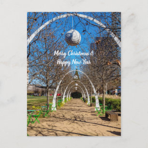 Cartão Postal Cartão-postal das Arches de Natal de Dallas