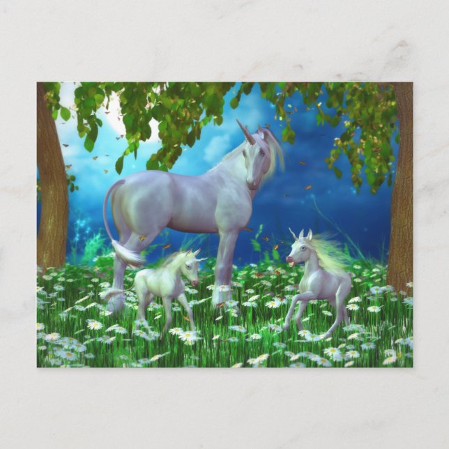 Cartão Postal Cartão-postal das Borboletas (Frente)