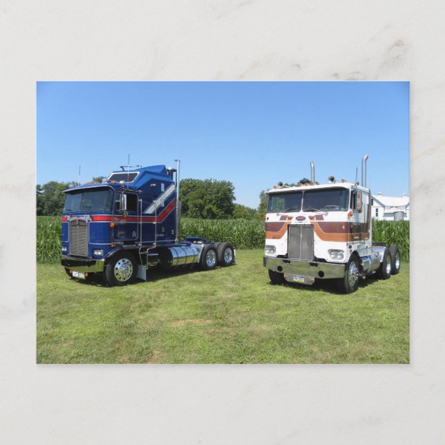 Cartão Postal Cartão-postal das Cabeças Paccar (Frente)