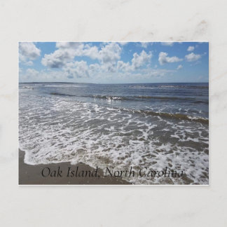 Cartão Postal Cartão-postal das "Gentle Waves of Oak Island" de