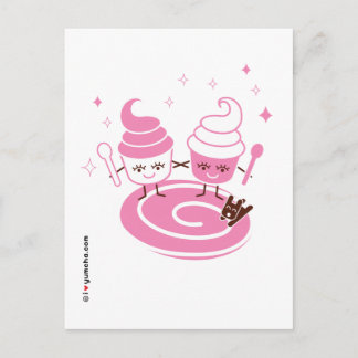 Cartão Postal Cartão-postal das Irmãs Iogurtes Congeladas