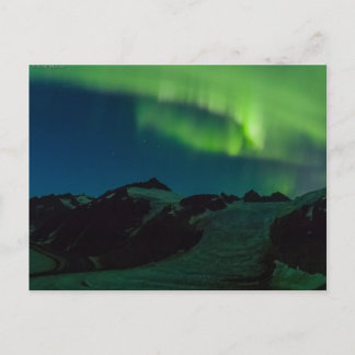 Cartão Postal Cartão-postal das Luzes do Norte Juneau Icefield A