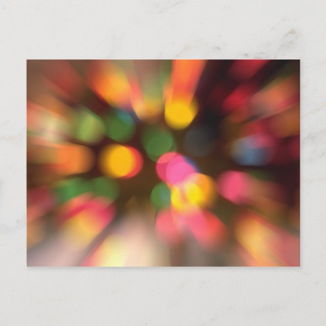 Cartão Postal Cartão-postal das luzes Tony (Frente)