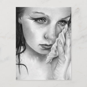 Cartão Postal Cartão-postal das marés quamarinas