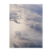 Cartão-postal das nuvens (Design 1)