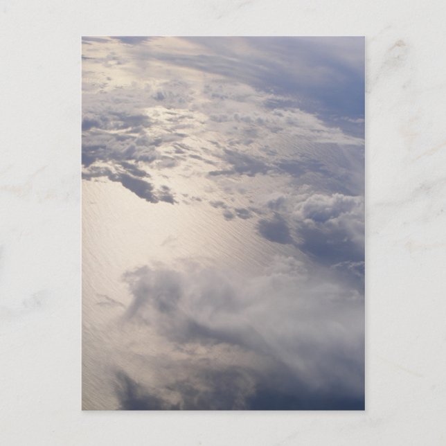 Cartão Postal Cartão-postal das nuvens (Design 1) (Frente)