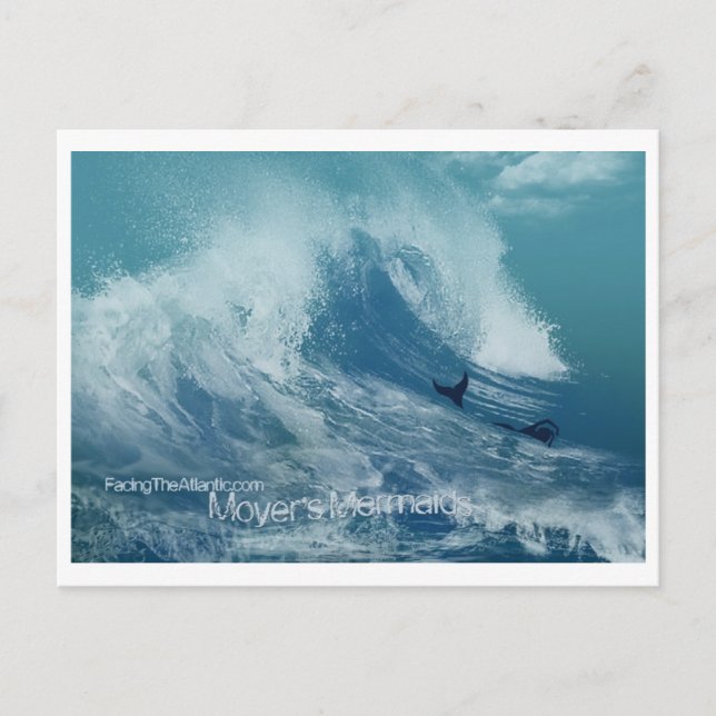 Cartão Postal Cartão-postal das Sereias de Moyer (Frente)