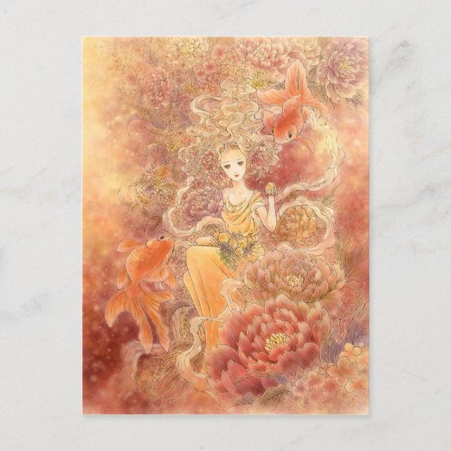 Cartão Postal Cartão-postal de abundância (Frente)