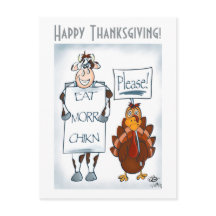 Cartão-postal de Ação de Graças