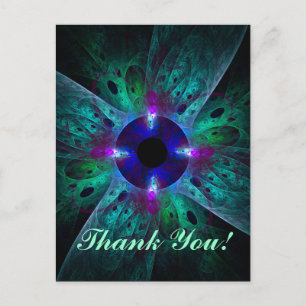 Cartão Postal Cartão-postal de agradecimento