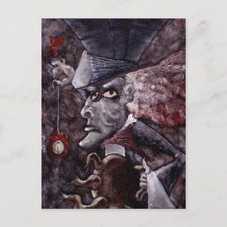 Cartão Postal Cartão-postal de Alice no País das Maravilhas