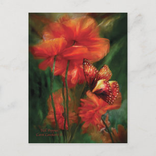 Cartão Postal Cartão-postal de Altas Poppies