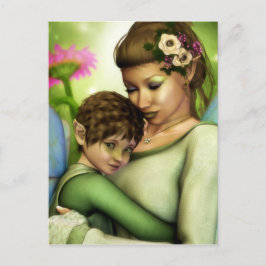 Cartão Postal Cartão-postal de amor da mãe
