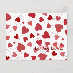 Cartão Postal Cartão-postal de amor Lotsa
