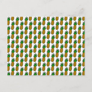 Cartão Postal Cartão-postal de Ananás Personalizável