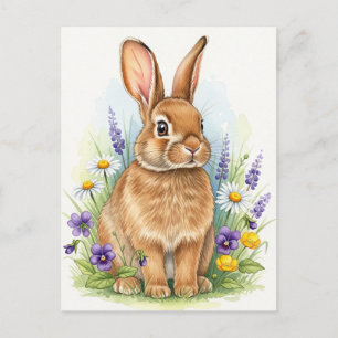 Cartão Postal Cartão-postal de Animais Selvagens de Bebê de Coel