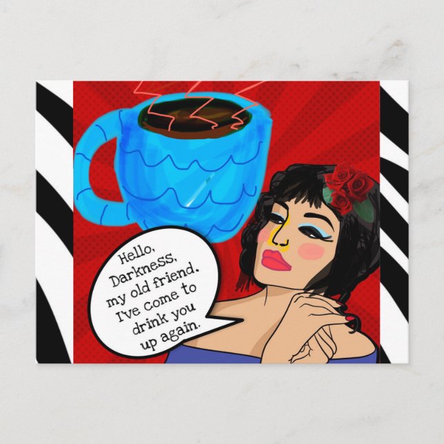 Cartão Postal Cartão-postal de aniversário (Frente)